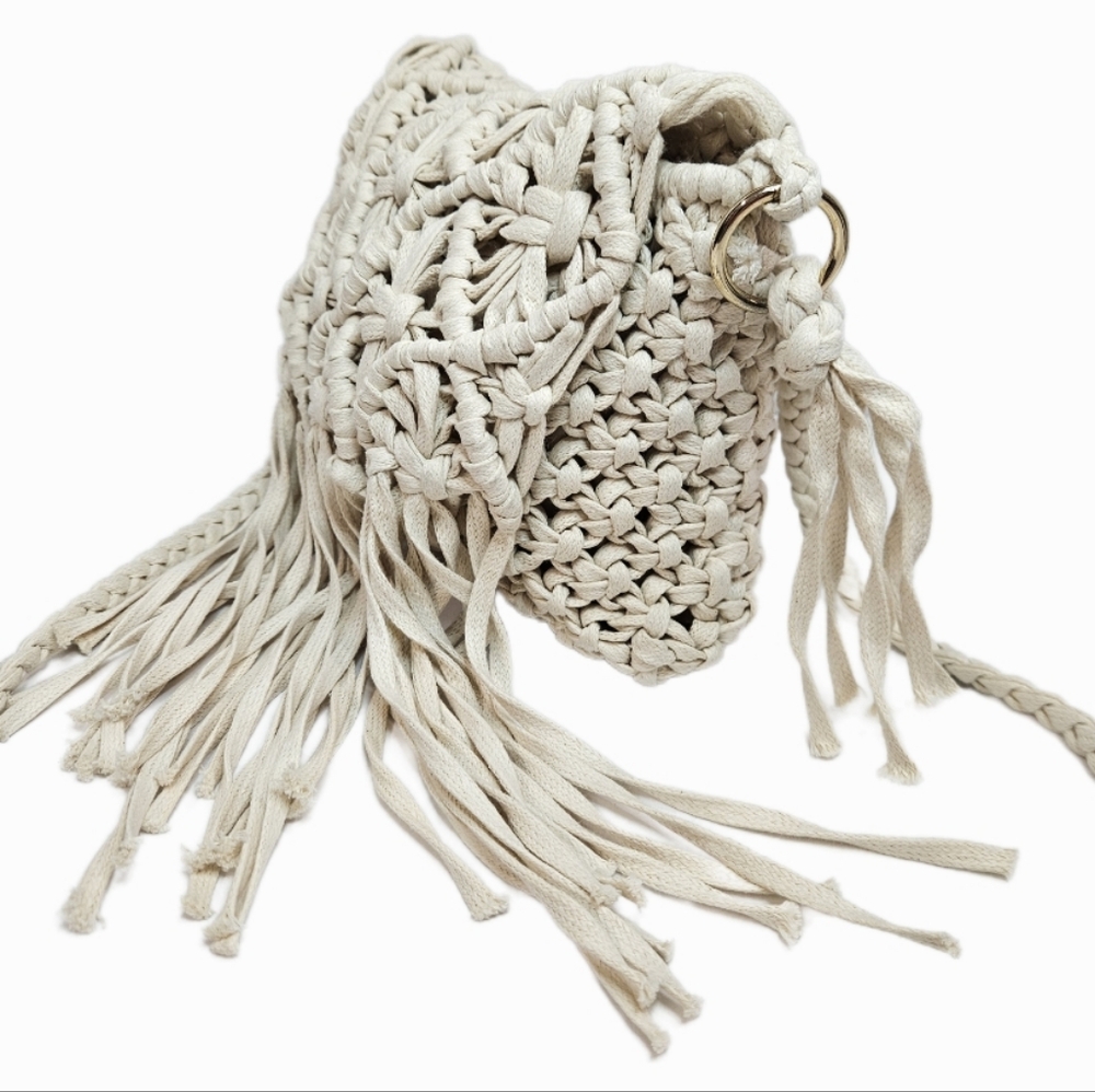 Macrame Crossbody Bag - Picture 11 of 17